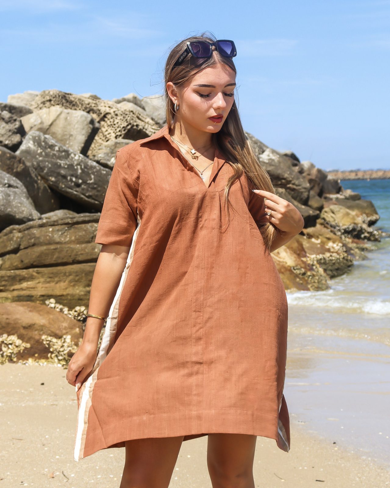 Clay Loom Dress